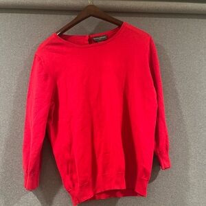 Banana Republic Women’s Vibrant Red Crewneck Sweater